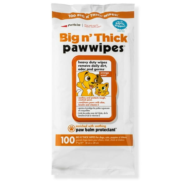 Big 'N Thick Paw Wipes