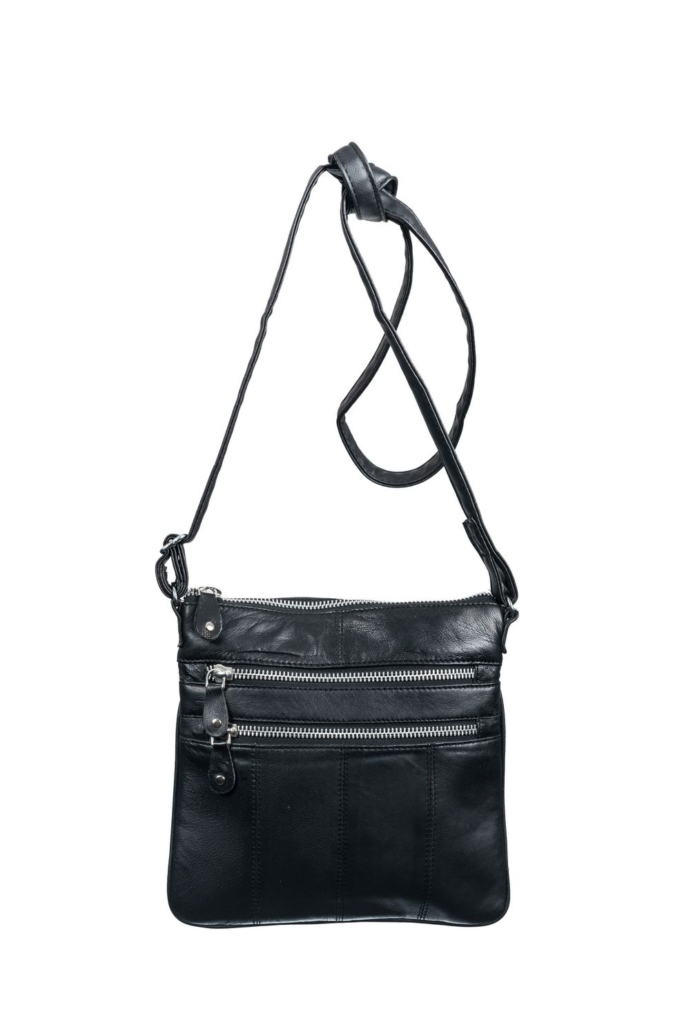 Champs Express-Leather Crossbody Bag 
