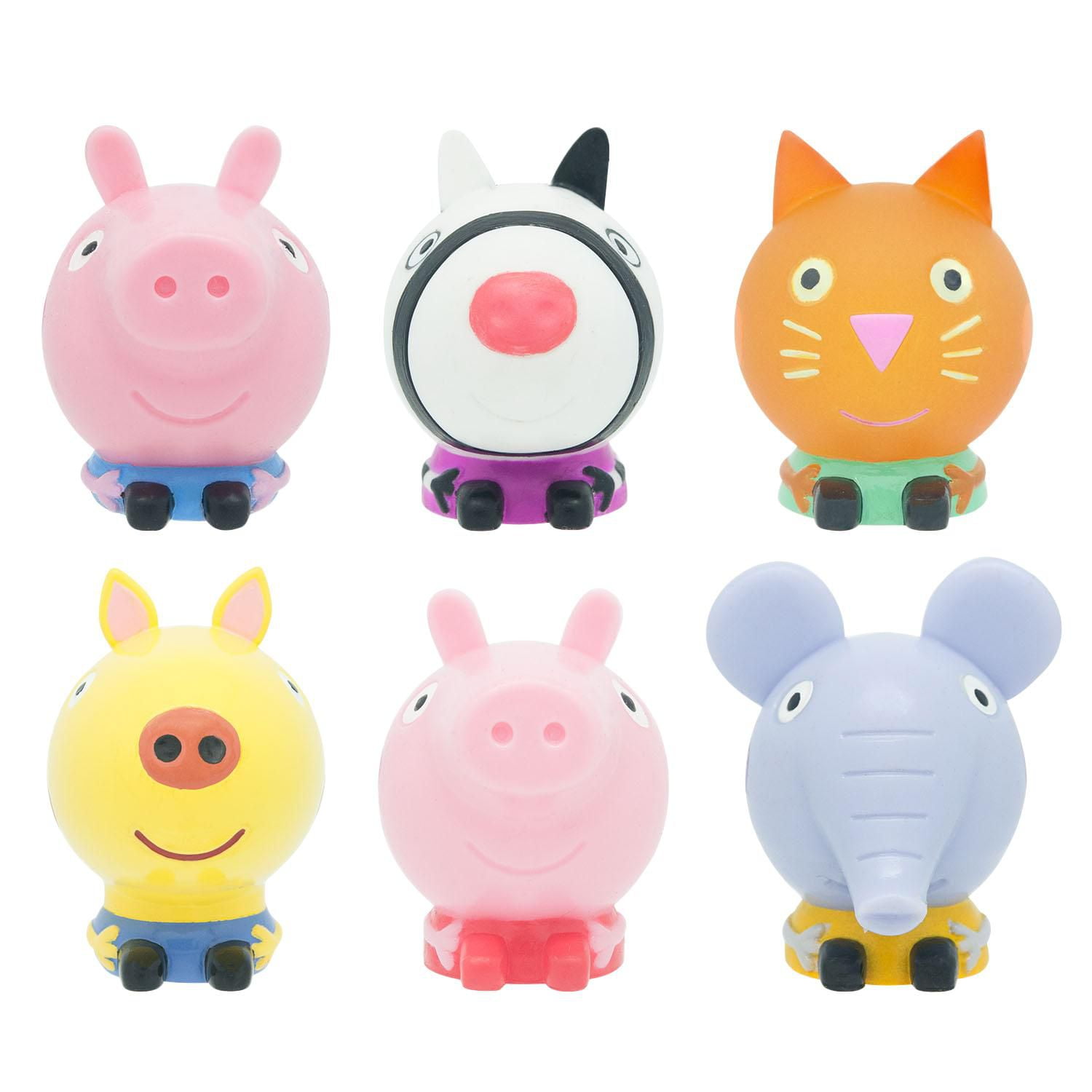 Mash ems Peppa Pig Squishy Surprise Characters Collect All 6 Series 4 Peppa Pig Mash ems Walmart