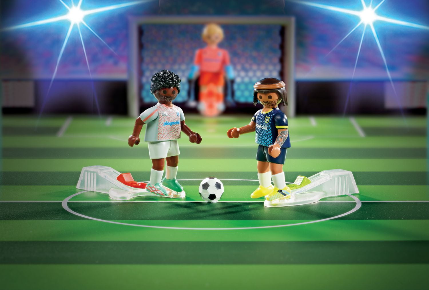 Playmobil cheap soccer game