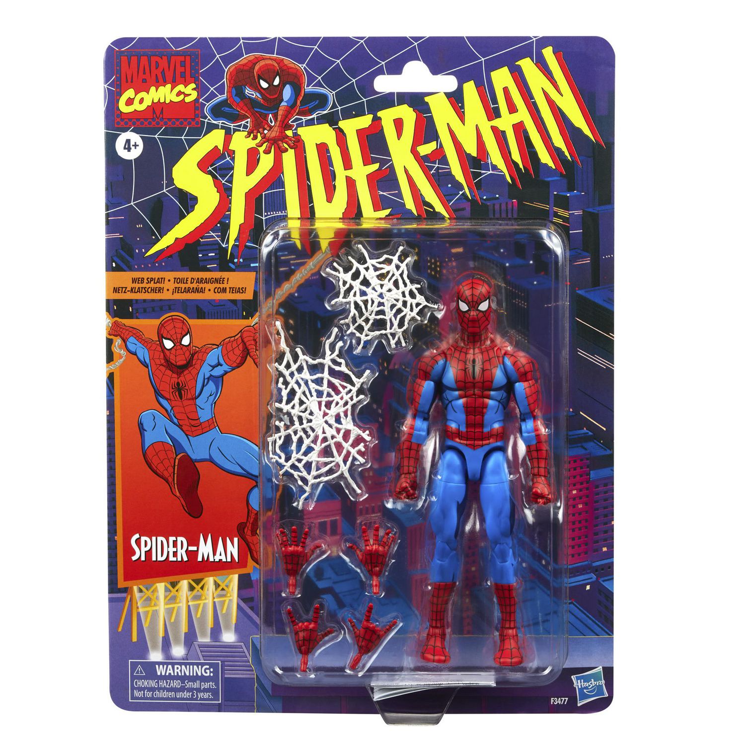 Marvel Legends Series Spider-Man Cel Shaded 6-inch Action Figure Toy, 6  Accessories | Walmart Canada
