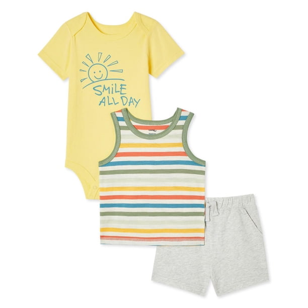 George Baby Boys' Short 3-Piece Set - Walmart.ca