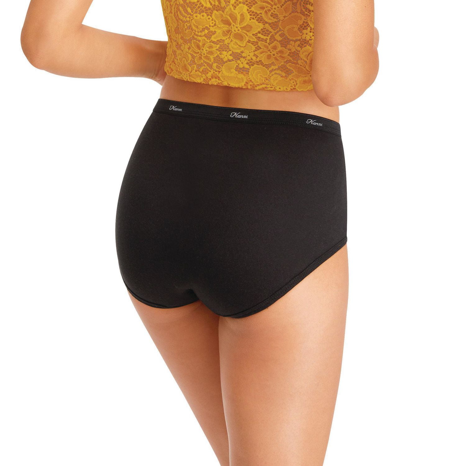 Hanes Women's Cotton Bikini - Pack of 6, Sizes: S-L