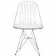 Chaise Lexmod de Nicer Furniture à motif de tour en blanc – image 2 sur 4