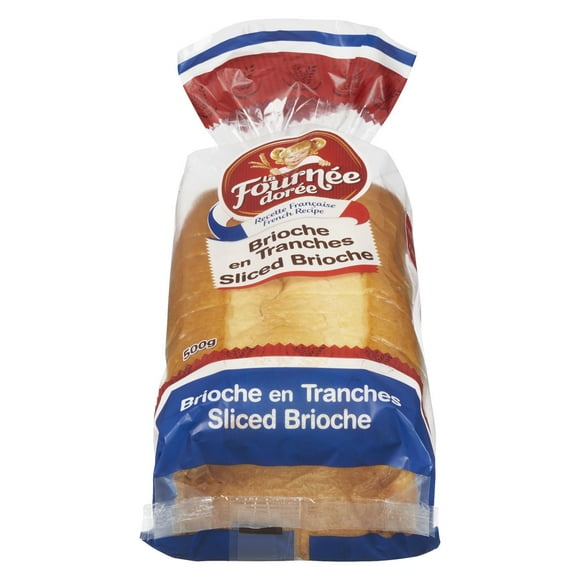 La Fournee Doree Brioche en Tranches Brioche Tranchée LFD