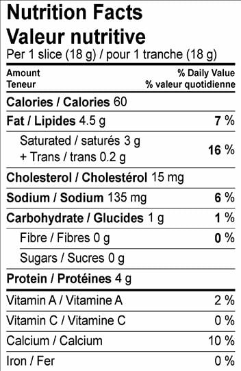 Saputo Fromage Gouda tranché 180 g