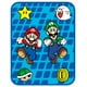 Nintendo Couverture Super Mario « On An Adventure » pour lit une/double – image 1 sur 1