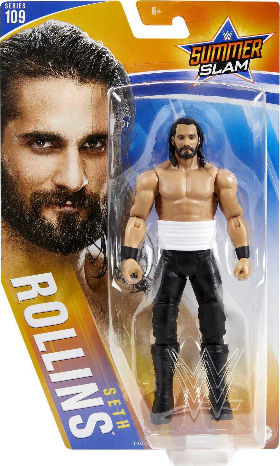 WWE GGP07 Wrekkin’ 6-inch Seth Rollins Action Figure with Wreckable Accessory Multicoloured