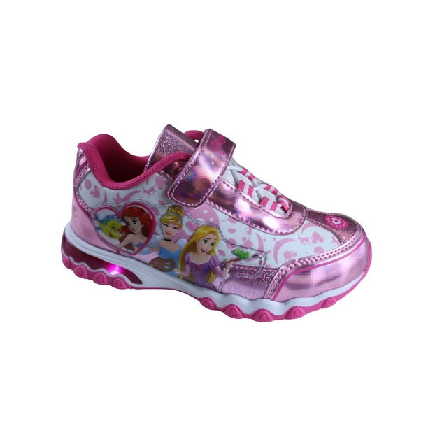 Chaussures de sport clignotantes Princesses de Disney pour fillettes