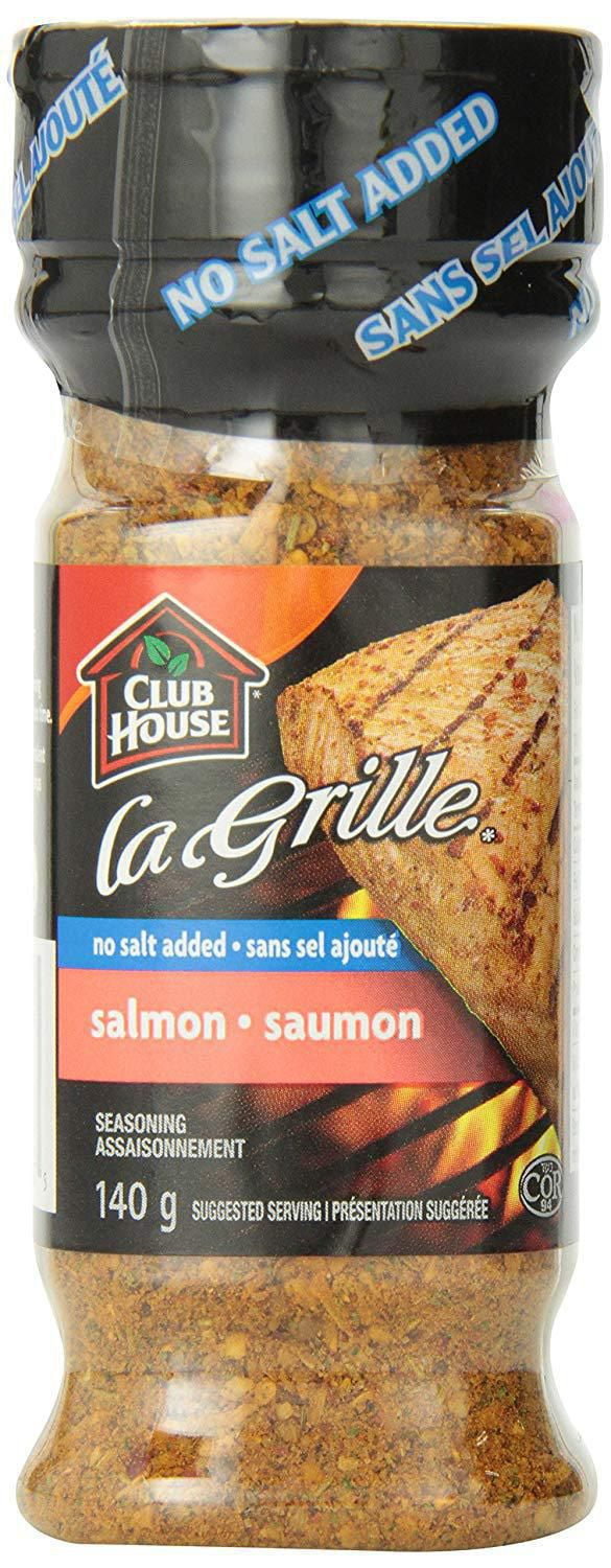 La Grille, Grilling Made Easy, Salmon Seasoning, SaltFree, 140g
