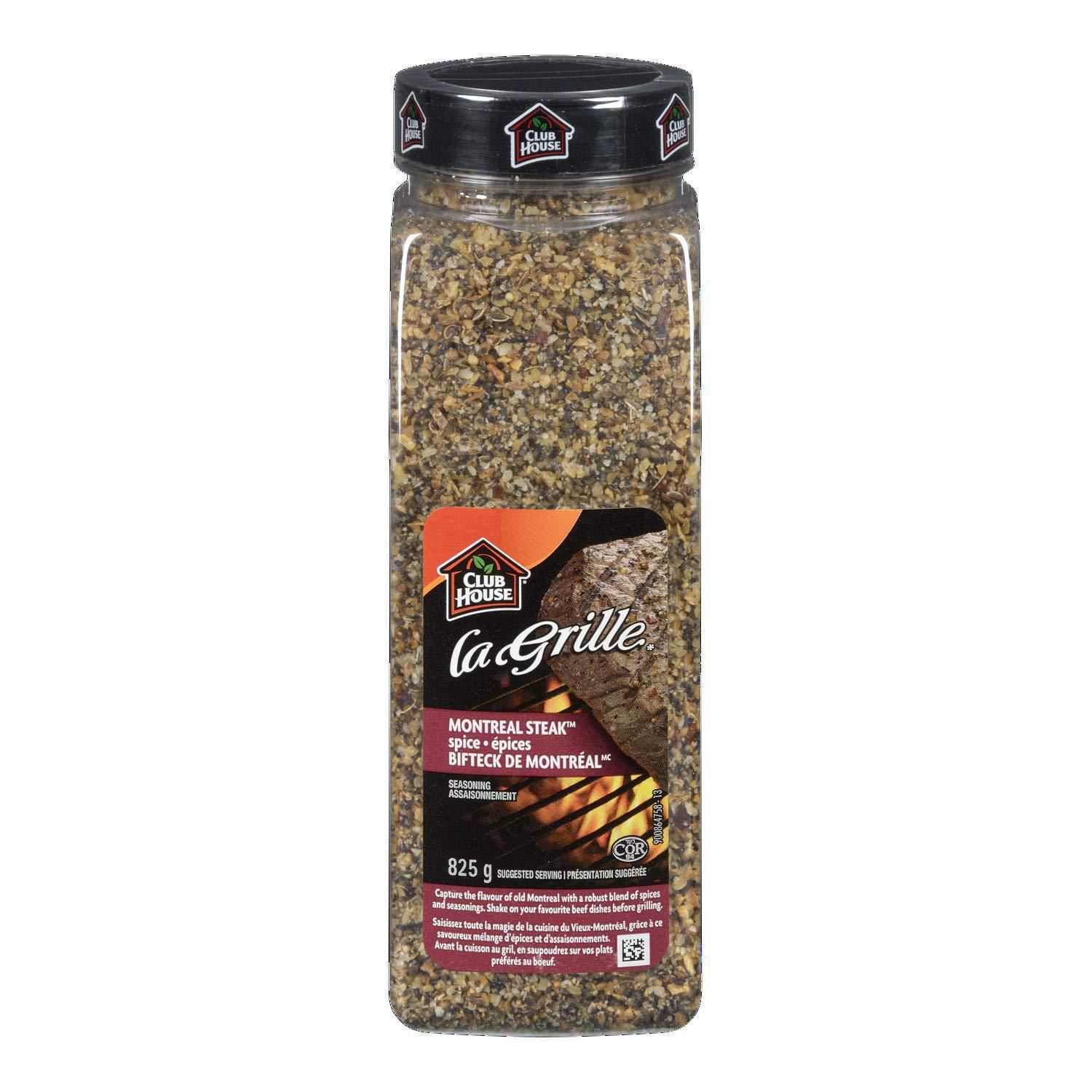 La Grille, Grilling Made Easy, Montreal Steak Spice Seasoning, 825g