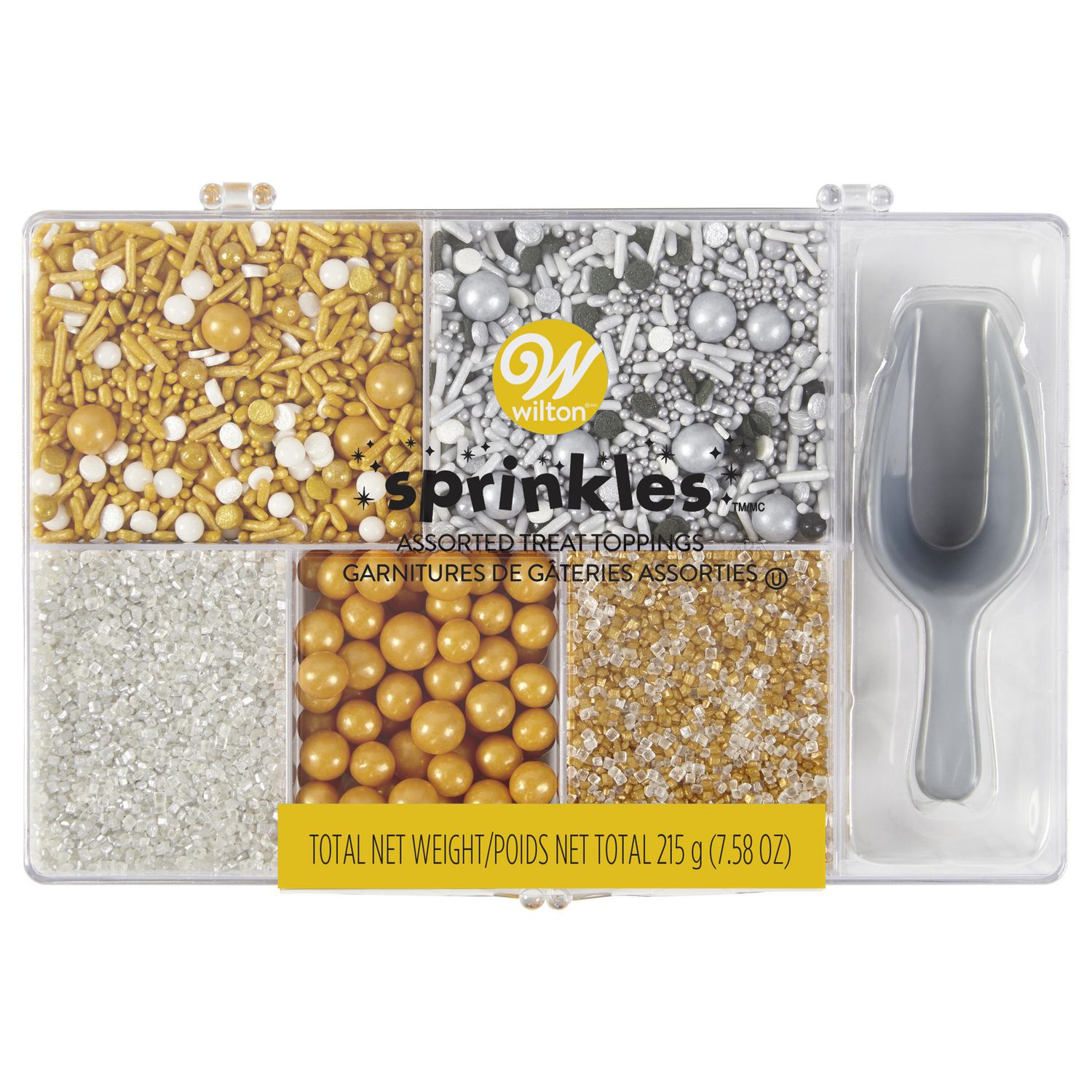 Wilton Sprinkles Metallic Mix Gold & Silver Walmart Canada