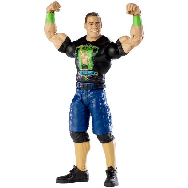 WWE Superstar Entrances – Figurine John Cena (t-shirt Never Give Up) – exclusivité Walmart