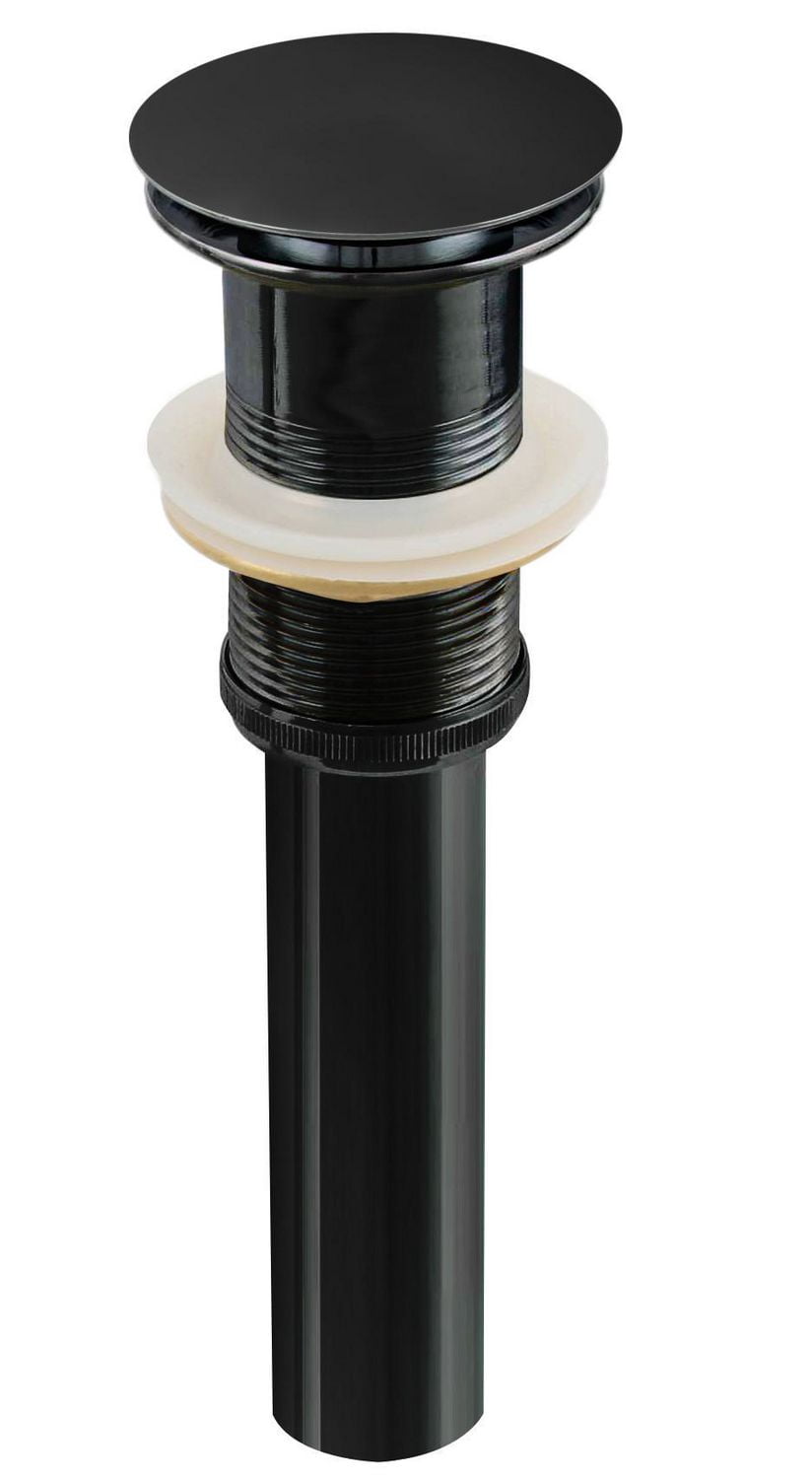 2.6-in. W Stainless Steel Bathroom Sink Drain In Black AI-20322 ...