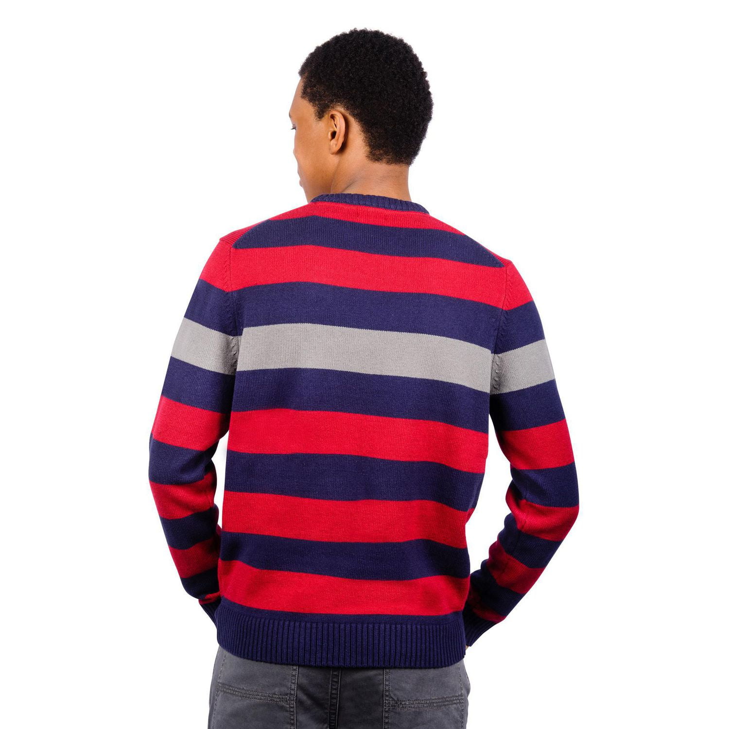 Arrow Pull ras du cou rayé