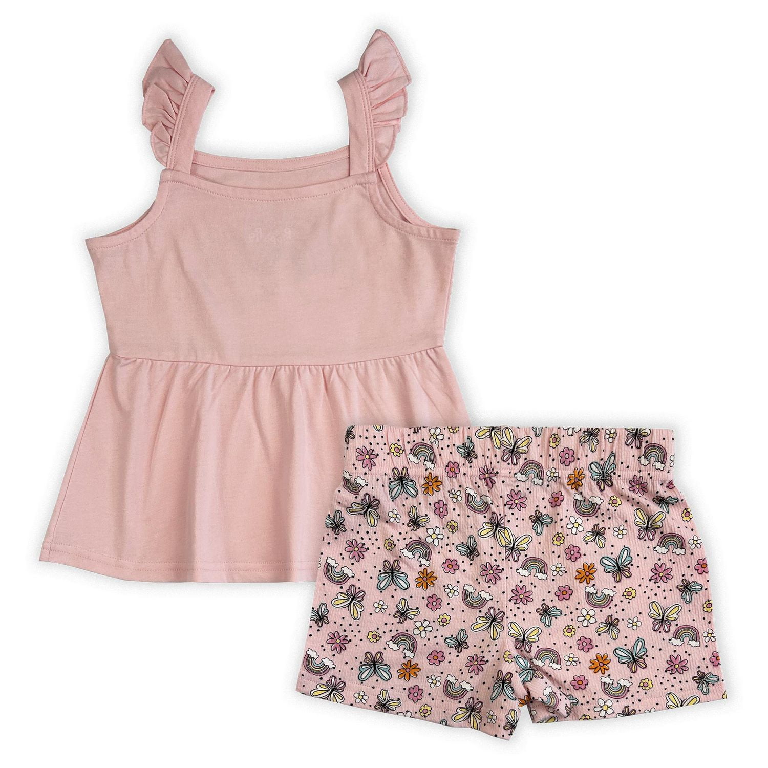 Peppa Pig Toddler girls 2pc set includes tank and shorts