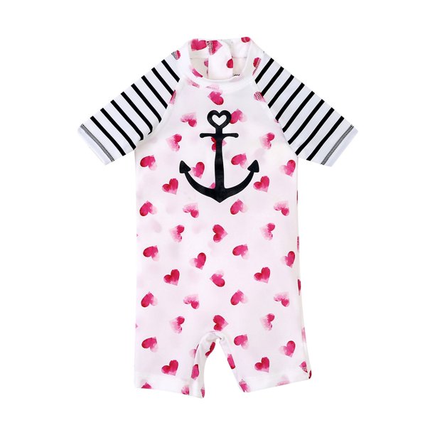 baby Girls' Rash Guard Swimsuit Walmart.ca