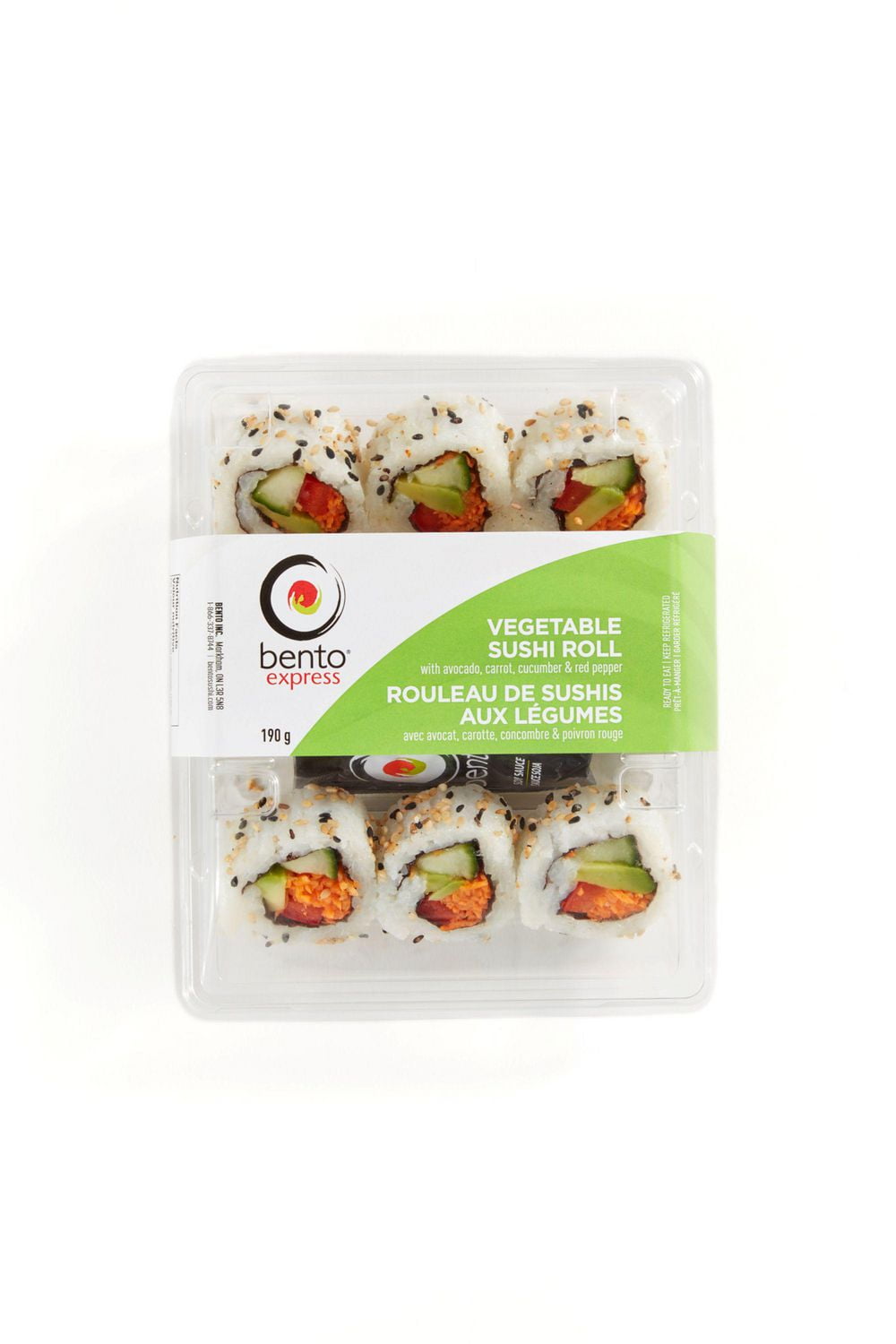 BX VEGETABLE SUSHI ROLL, VEGETABLE SUSHI ROLL