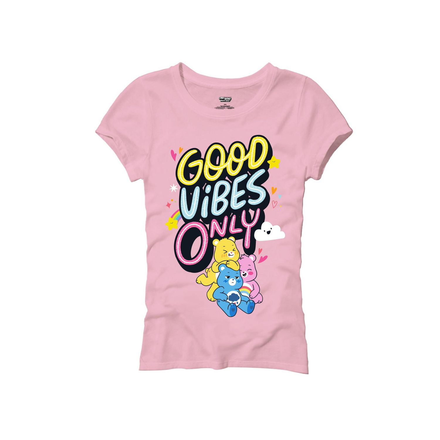 Girls Care Bears Short Sleeve T-Shirt