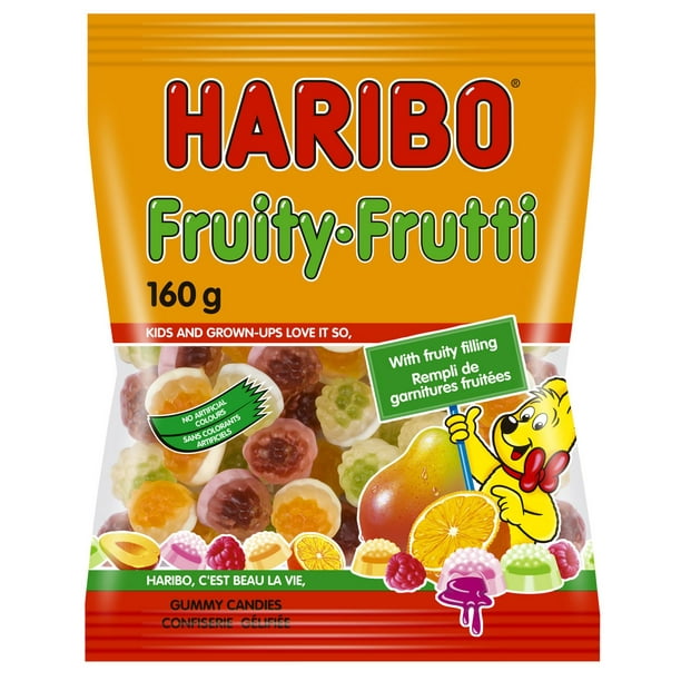 Haribo Fruity Gummy Candies, 160 g - Walmart.ca