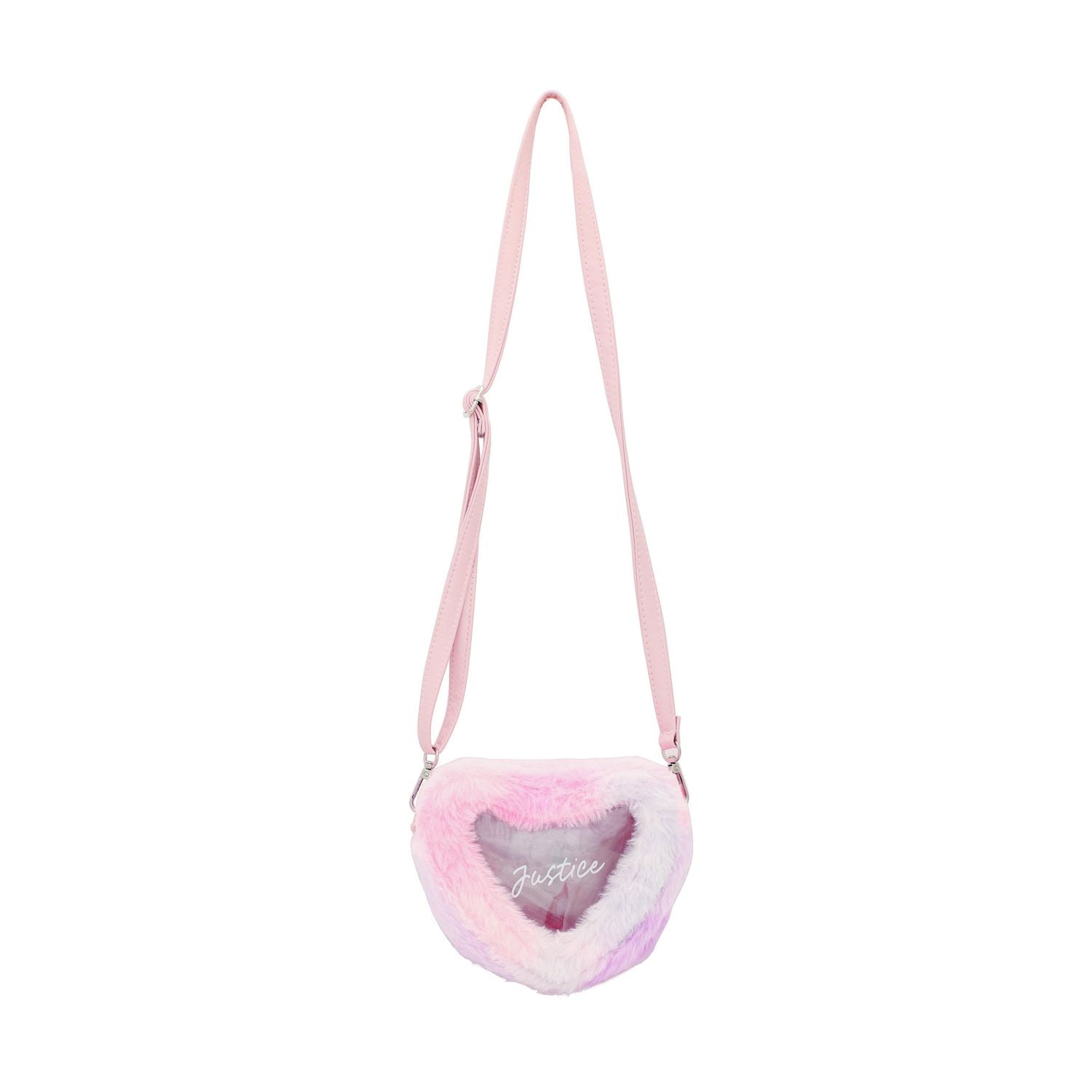 Justice small heart purse