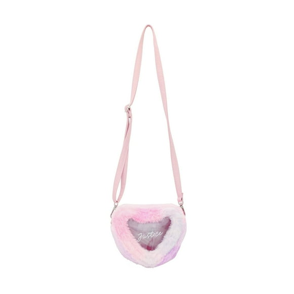 Justice small heart purse