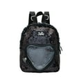 thumbnail image 1 of Justice backpack black with sequins, 1 of 2