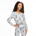 thumbnail image 4 of Justice Girls' Button-Down Sleeper and Toy 2-Piece Set, 4 of 7