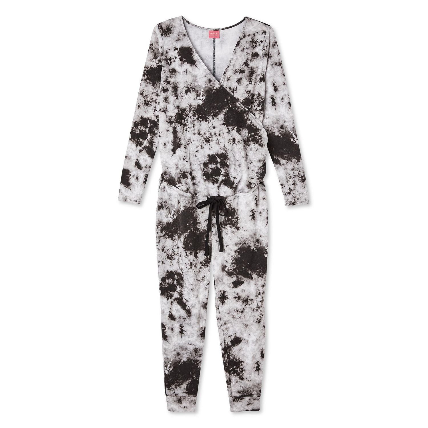Paisley Sky Maternity Jogger Jumpsuit