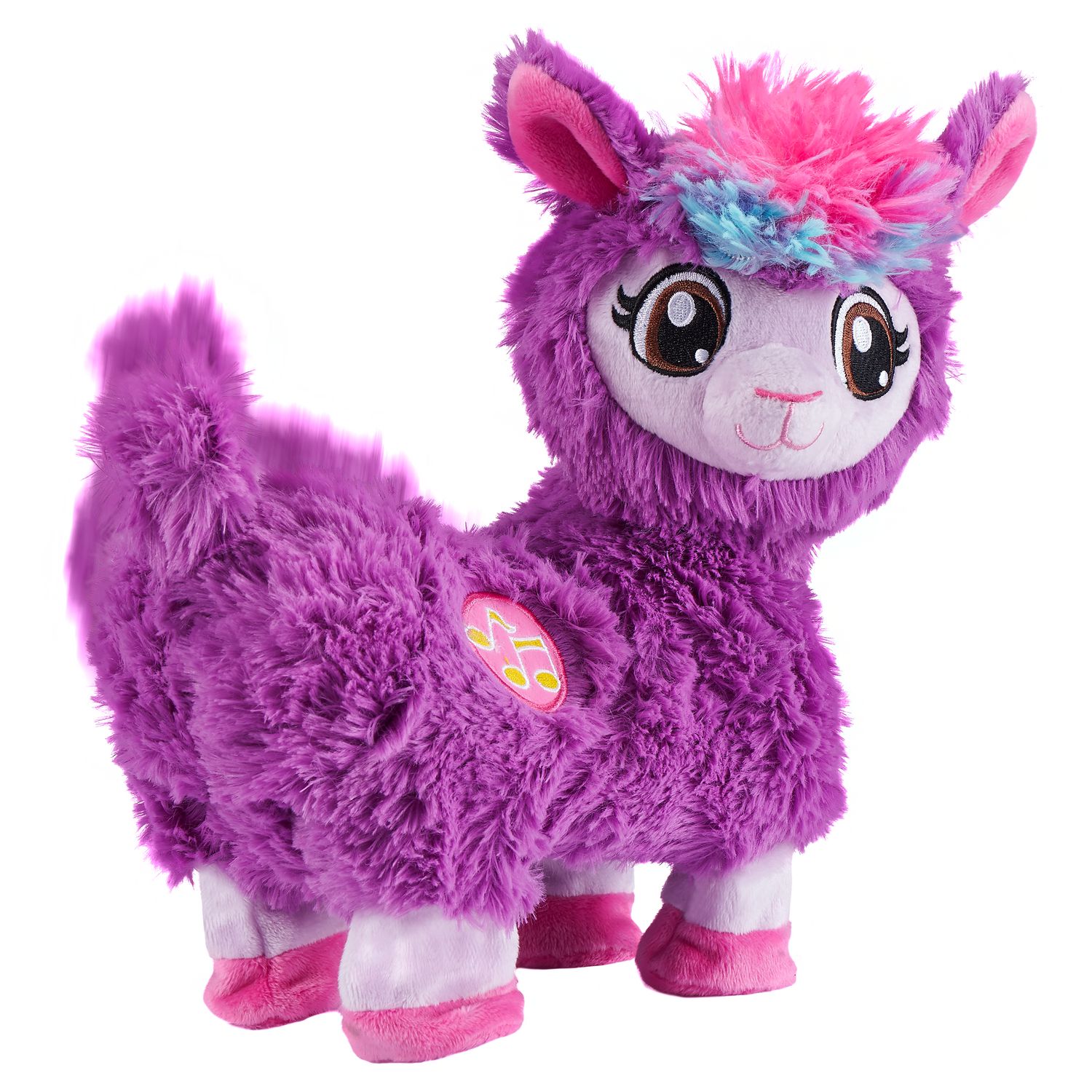 Pets Alive The Booty Shakin Llama Battery-Powered Dancing Robotic Toy Purple 