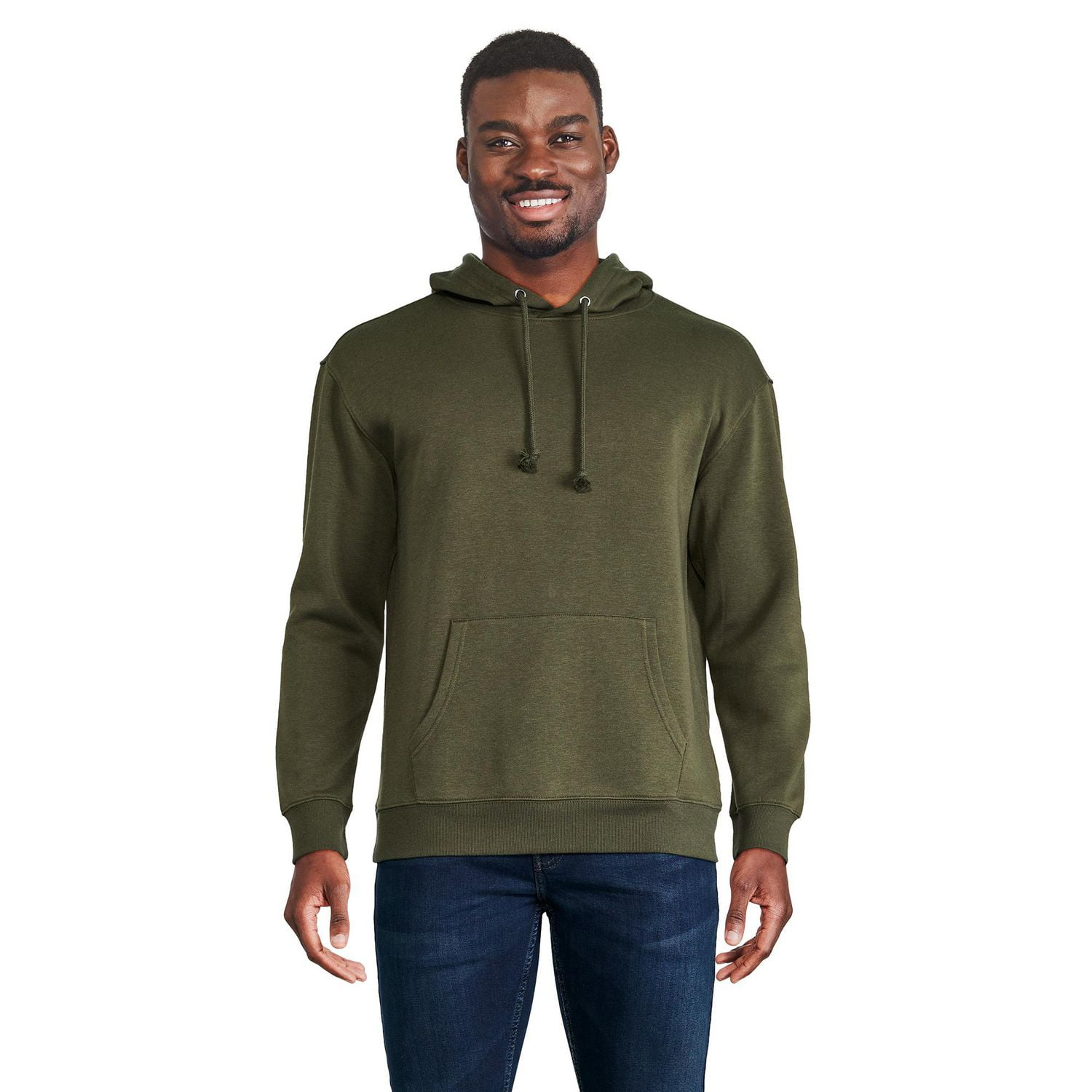 George Men's Fleece Popover Hoodie, Sizes S-2XL