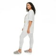 thumbnail image 2 of George Plus Women's Tee and Pant Pajamas 2-Piece Set, 2 of 6