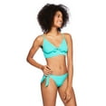thumbnail image 2 of No Boundaries Women's Front Tie Bikini Top, 2 of 6