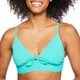 thumbnail image 4 of No Boundaries Women's Front Tie Bikini Top, 4 of 6