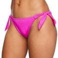 thumbnail image 4 of No Boundaries Women's Side Tie Bikini Bottom, 4 of 6