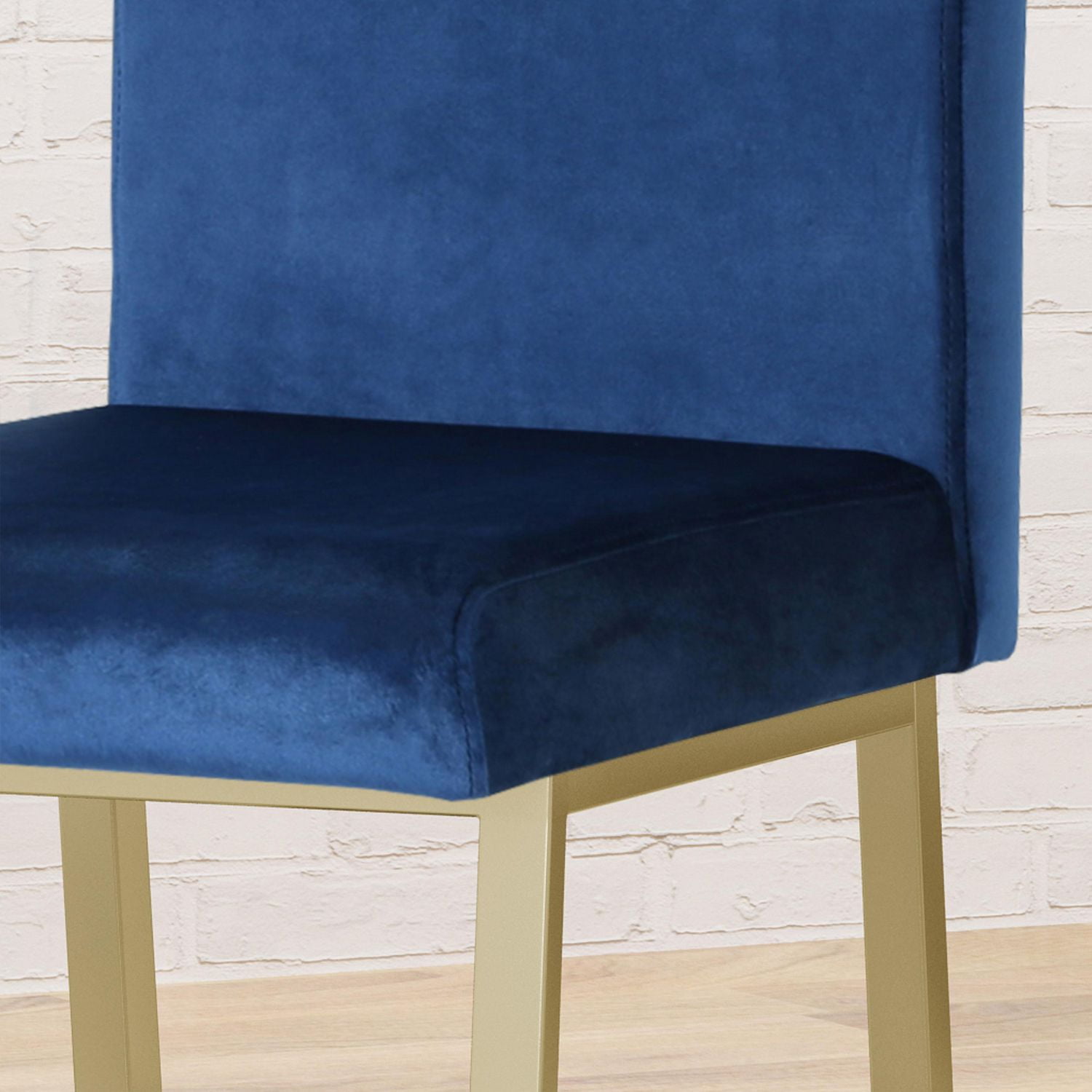 Toucanet modern best sale velvet barstools