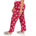 thumbnail image 2 of George Plus Women's Plush Pajama Pant, 2 of 6