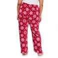 thumbnail image 3 of George Plus Women's Plush Pajama Pant, 3 of 6