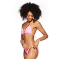 thumbnail image 2 of No Boundaries Women's Triangle Bikini Top, 2 of 6