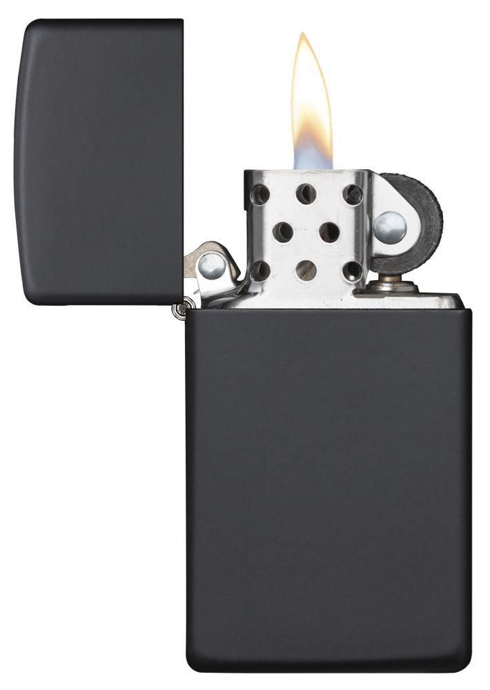 Zippo Slim Black Matte (1618) - Walmart.ca