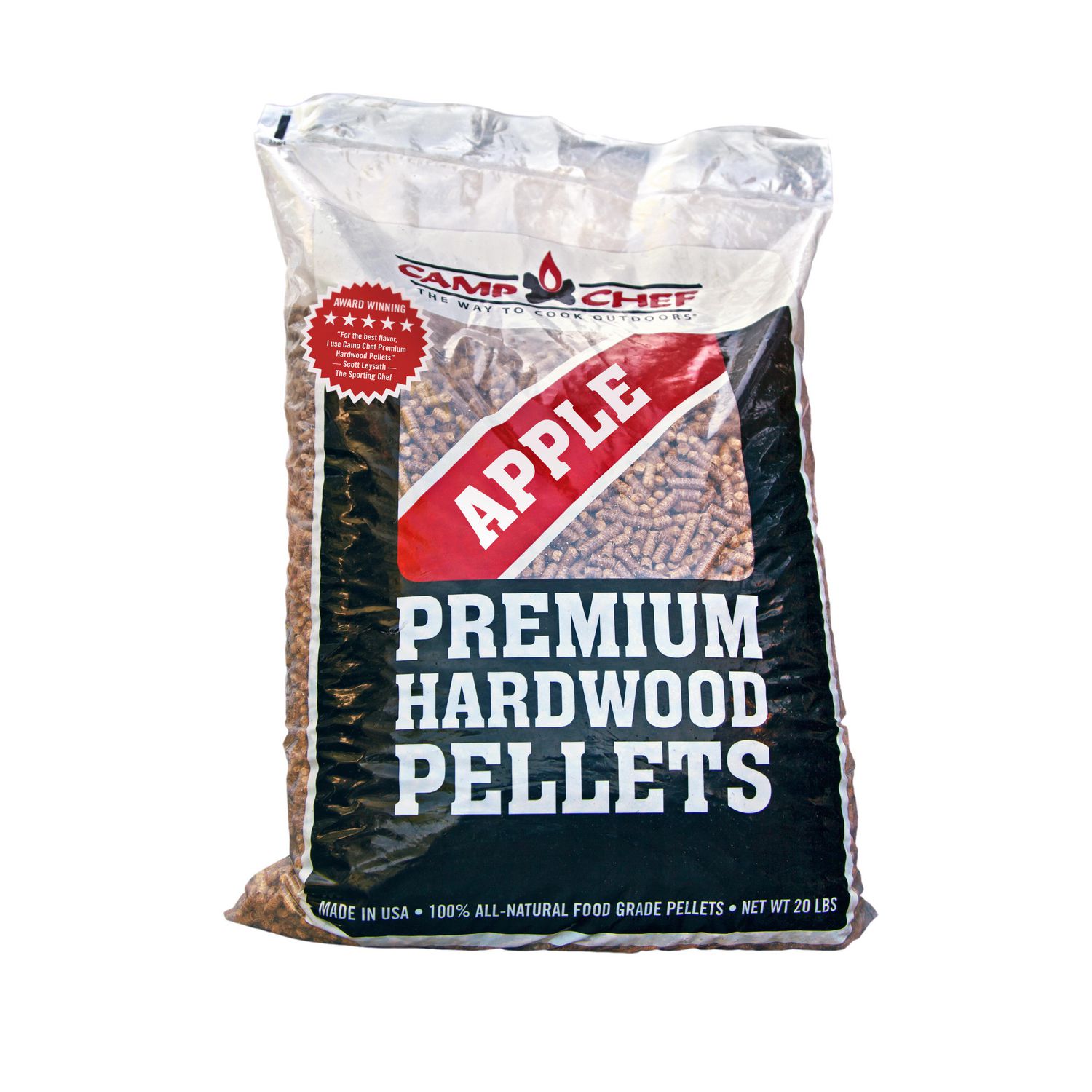 Camp Chef Apple Premium Hardwood Pellets 20lbs