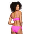 thumbnail image 3 of No Boundaries Women's Front Tie Bikini Top, 3 of 6