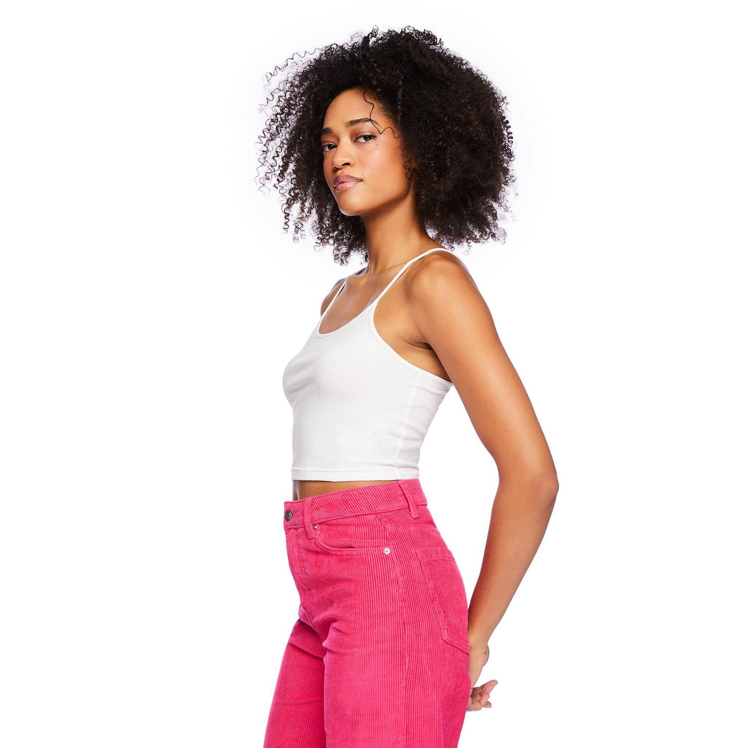 No Boundaries Women's Cropped Cami