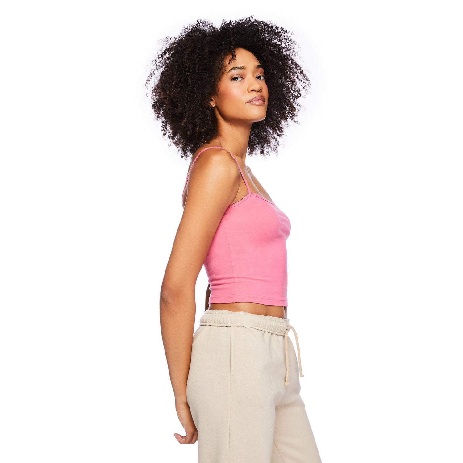 No Boundaries Women's Cropped Cami