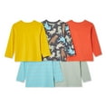 thumbnail image 2 of George Toddler Boys' Long Sleeve Tee 5-Pack, 2 of 2