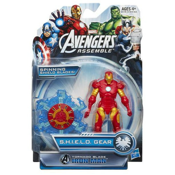 Marvel Avengers Assemble - Figurine Iron Man Lame Tornade