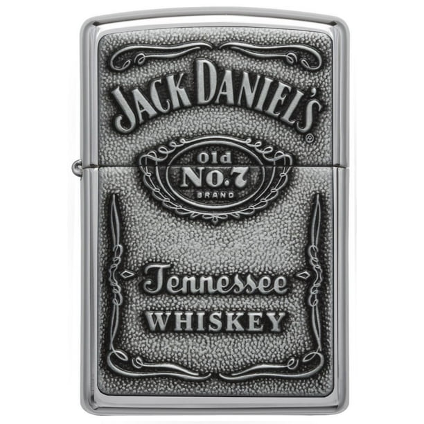Zippo Emblème d'étiquette-étain de Jack Daniel (250JD.427)