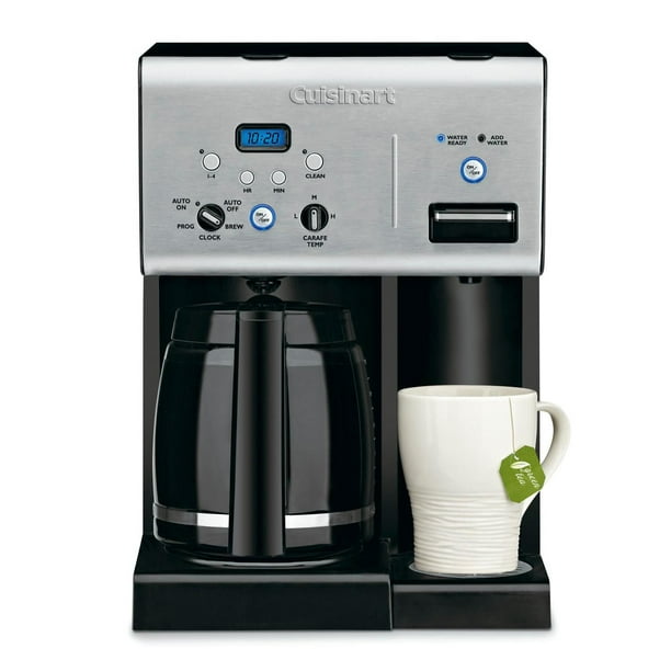 Cuisinart Coffee Plus cafetière programme de 12 tasses et distributeur de l'eau chaude - CHW-12C