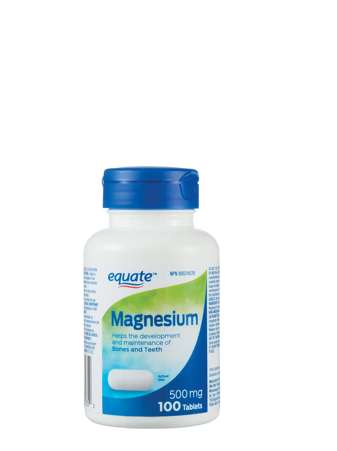 Equate Oxyde de magnesium, 500mg 100 Comprimés