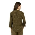 thumbnail image 2 of CHAPS-SPLIT NECK TOP, 2 of 2
